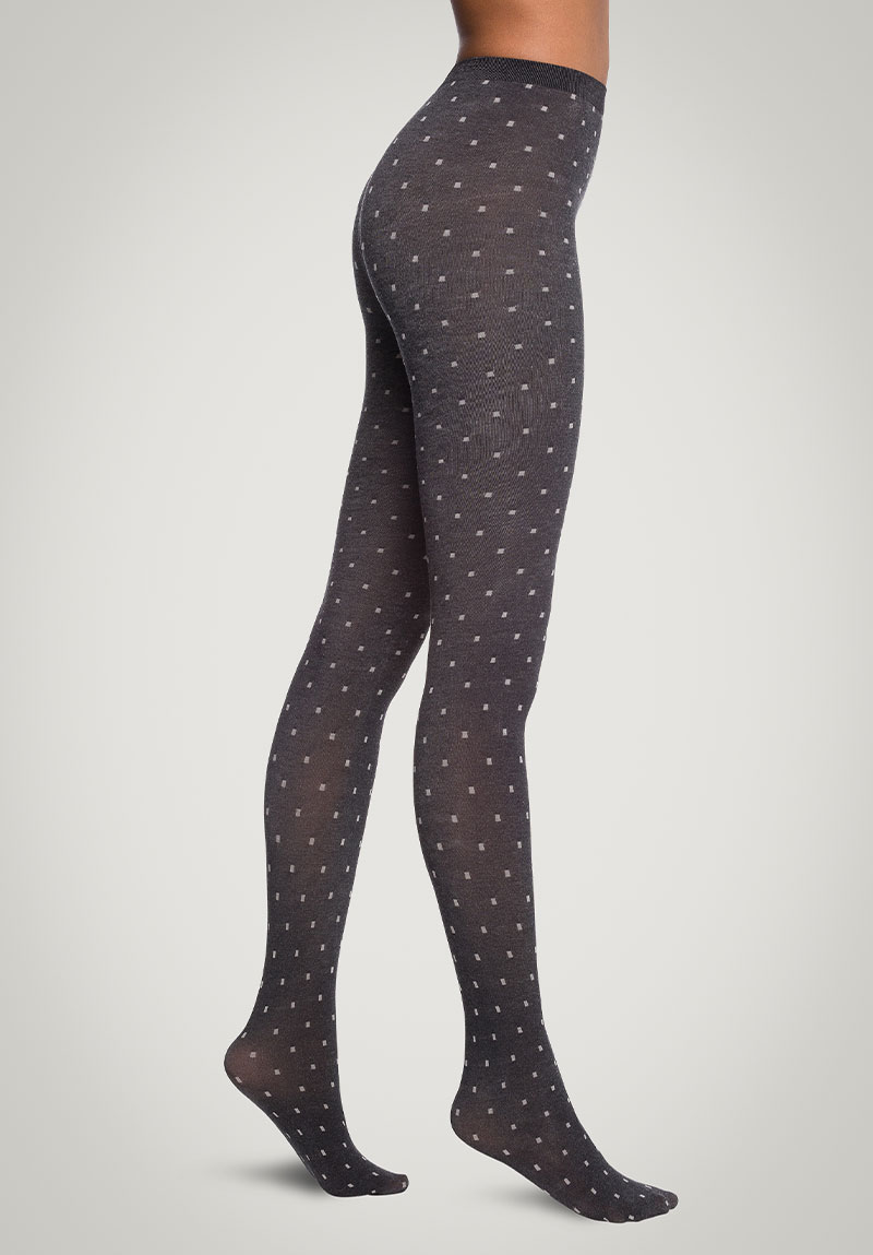 [WH15037T] Cotton Spots Tights