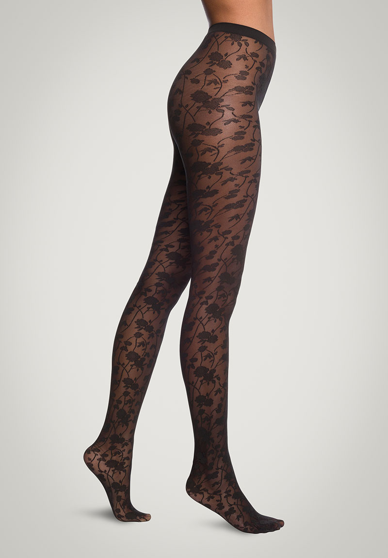 [WH14920T] Roses Tights